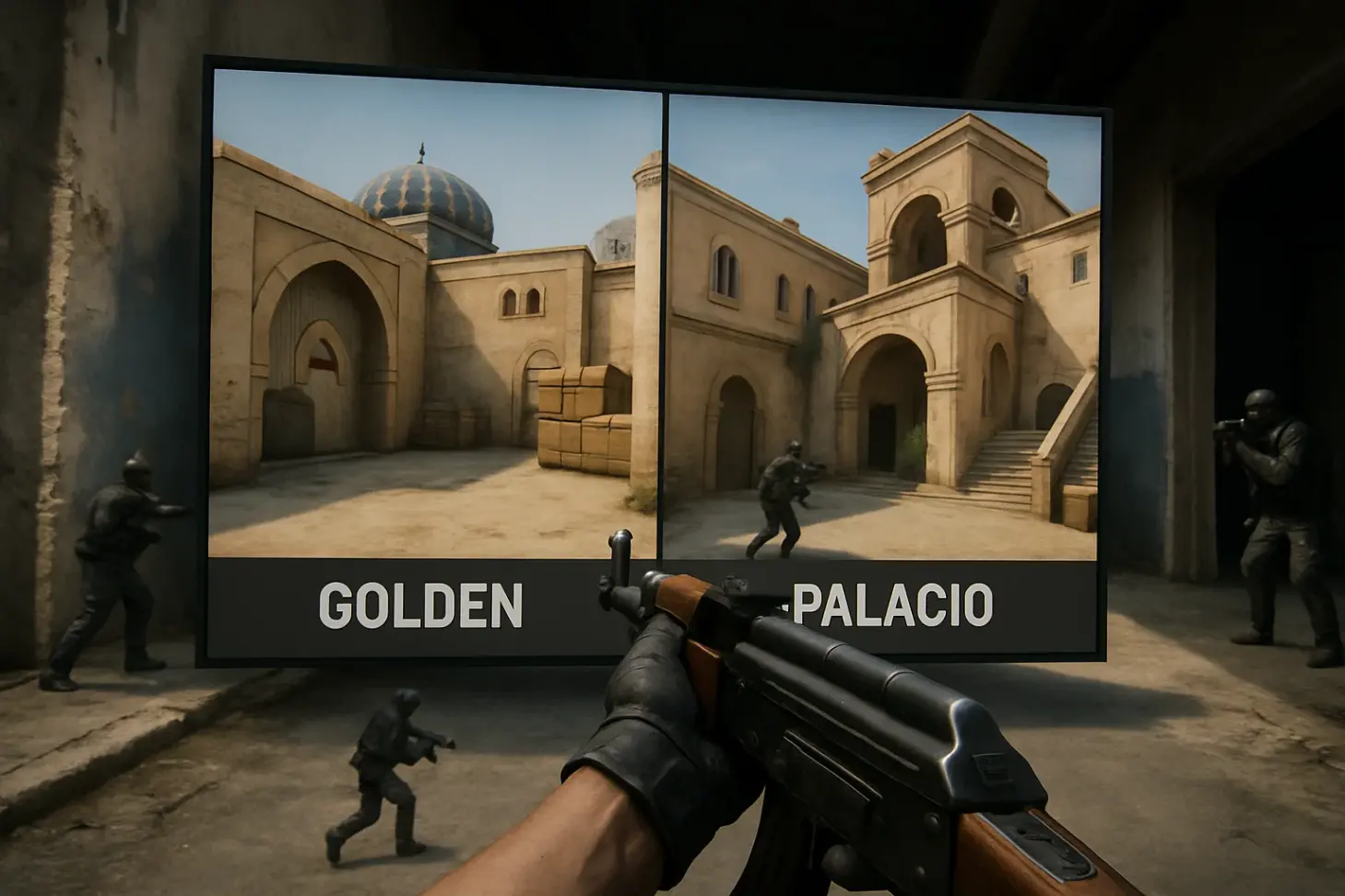 Golden и Palacio теперь в соревновательном режиме CS2 — что это значит?